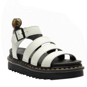 Dr. Martens White Leather ‘Blaire’ Sandals women’s size 6